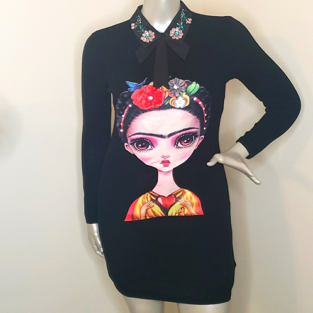 Vinizbena Frida Dress long Sleeve